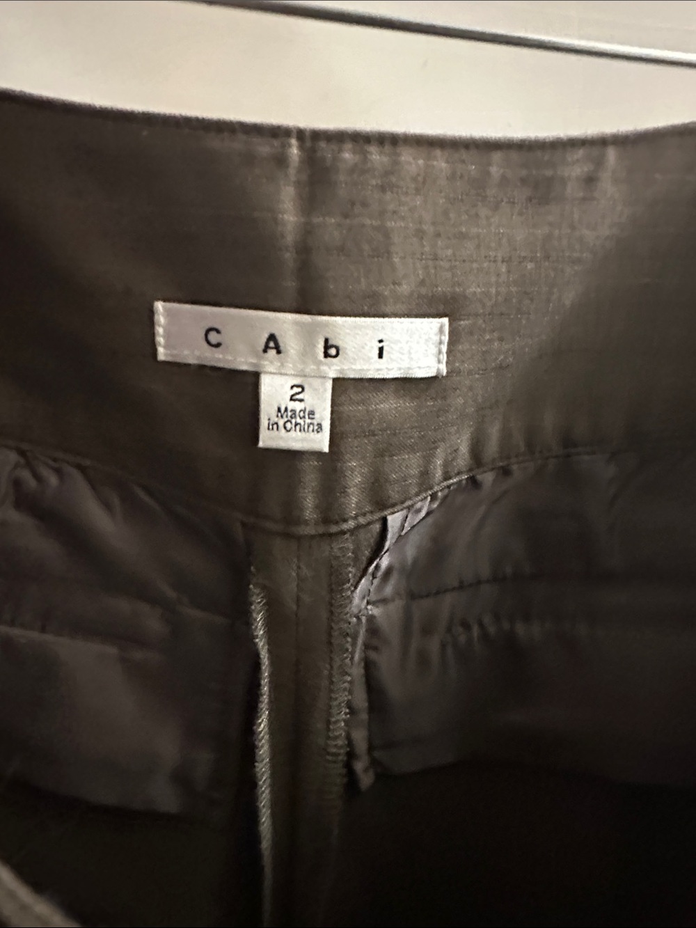 CAbi Women's Pants in Dark Gray